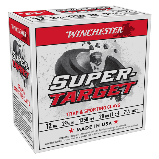 12 GA 2-3/4" #7.5 SUPER-TARGET 1 OZ