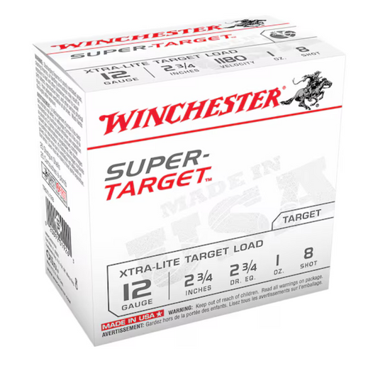 12 GA 2-3/4" #8 SUPER-TARGET XTRA-